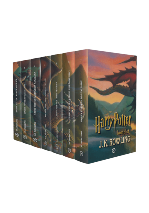 Harry Potter komplet 1-7 + kutija - J. K. Rowling